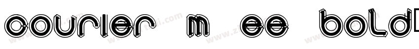 Courier M EE Bold字体转换